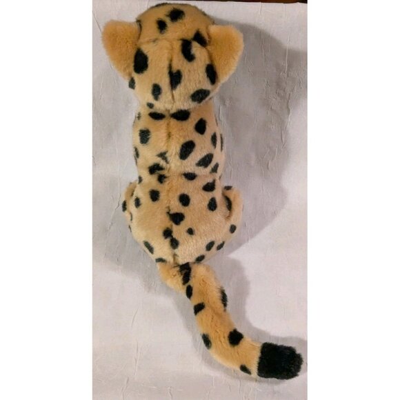 ZSL London Zoo Plush Cheetah Safari Large Cat Wildlife Stuffed Animal Toy 10" - Picture 3 of 15